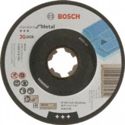 Disc de taiere X-LOCK Standard pentru Metal 125x2,5 Type 42