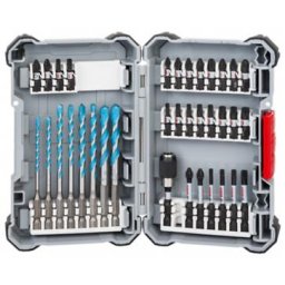 Biti si burghie multifunctionale MultiConstruction Impact Control 35 piese