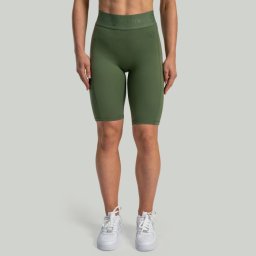 STRIX Pantaloni scurți pentru femei Biker Lunar Cedar Green L