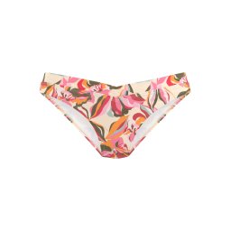 s.Oliver Slip costum de baie crem / verde închis / roz pitaya / magenta