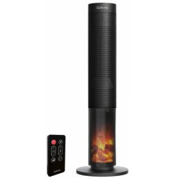 Ventilator cu coloana de aer cald Salente HotTower, negru