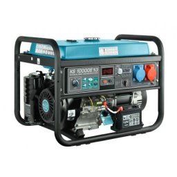 KS 10000E 1/3 Generator de curent trifazat Konner & Sohnen , putere max 8 kVA , pornire electrica , rezervor 25 L ,putere motor 18 Cp