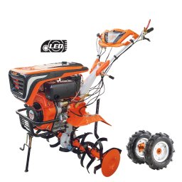 Motocultor Ruris 1001KSD Start + roti cauciuc 5.00-12, 11 CP