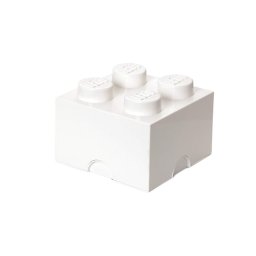 Room Copenhagen LEGO Storage Brick 4 white - RC40031735