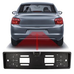 Cameră cu suport pentru număr de înmatriculare Carguard