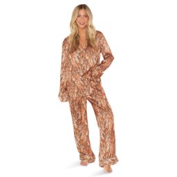 Show Me Your Mumu Classic PJ Set Royal Tiger Silky