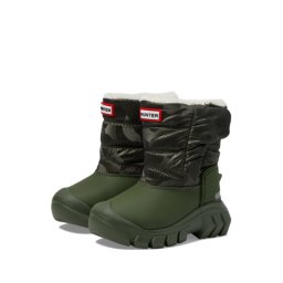 Hunter Intrepid Reflective Camo Snow Boot (ToddlerLittle Kid) Flexing Green