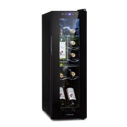 Klarstein Shiraz 12 Slim, vinotecă, 32 l, 12 sticle, 85 W, 5-18°C, panou de control tactil (HEA-Shiraz-12)