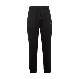 HUGO Pantaloni 'Napin' azur / negru / alb