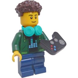 Lego City Minifigurina - Video Game Player with Controller