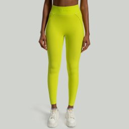 STRIX Colanți pentru femei Lunar Chartreuse XXL