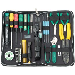 Set de scule pentru intretinere calculatoare,220V,22 piese,Pro'sKit 1PK-810B