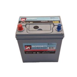 Baterie auto 42Ah Sorgeti Argento Asia 187x128x225 300A 12V, polaritate inversa
