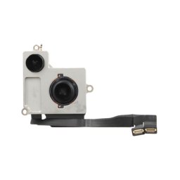 Piese si componente Camera Spate pentru iPhone 15 Plus, 48MP + 12MP - OEM (20538) - Black