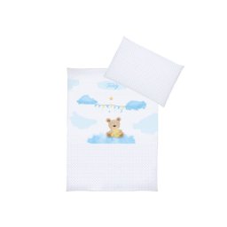 Lenjerie Pat 3 Piese KLUPS Teddy Blue K070