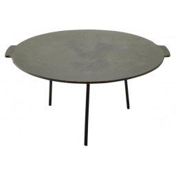 Disc pentru gratar, fonta, cu picioare, 45x23 cm, Perfect Home