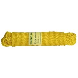 Franghie PE, galbena, 4 mm, 20 m