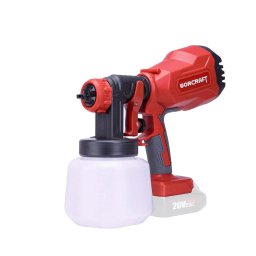 Pistol de vopsit, 20V Li-ion (acumulator neinclus), 1000 ml, 1.8-2.6 mm, Worcraft