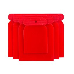Spaclu patrat plastic, set 4 bucati, BEOROL
