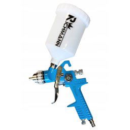 Pistol de vopsit, vas superior, plastic, HVLP, 1/4"", 4 bar, 0.6 L, 1.4 mm, Richmann