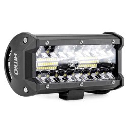Proiector LED pentru Off-Road, ATV, SSV, cu doua fluxuri de lumina, culoare 6500K, 120W, tensiune 9 - 36V, dimensiuni 170 x 74 x