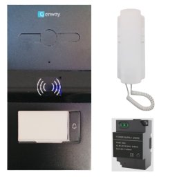 Set interfon audio pentru vila Genway WL-07D2H
