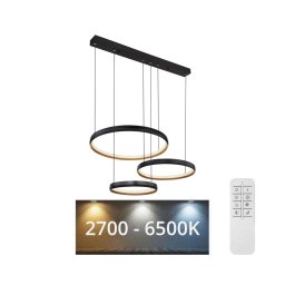 Lustră LED dimabilă pe cablu Globo 67193-55H HALLI LED/55W/230V 2700-6500K + telecomandă