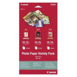 HARTIE CERNEALA CANON VP-101 PHOTO VARIETY PACK 10X15CM