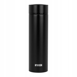 Termos Noveen cu LED 450 ml, TB2310 Negru Mat