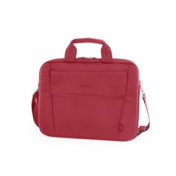 Geanta pentru laptop model Eco Slim Case, Dictota, Poliester reciclat, 13-14.1", Rosu