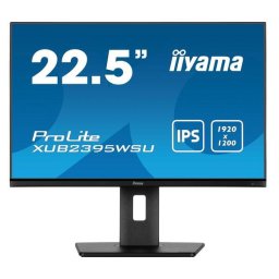 Monitor IPS LED Iiyama 22.5" XUB2395WSU-B5, 1920 x 1200, VGA, HDMI, DisplayPort, Boxe, Pivot, Negru