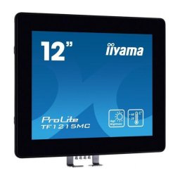 Monitor IPS LED iiyama ProLite 12.1" TF1215MC-B1, XGA (1024 x 768), VGA, HDMI, DisplayPort, IP65, Touchscreen, Negru