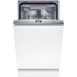 Masina de spalat vase incorporabila Bosch SPV4HMX49E, 10 seturi, 6 programe, Clasa E, Home Connect, 45 cm, Alb