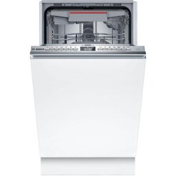 Masina de spalat vase incorporabila Bosch Serie 4 SPV4EMX62E, 45 cm, 2400W, Clasa D, Alba