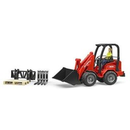 Bruder Professional Series Schäffer Compact loader 2034 with figure and acces - 02191