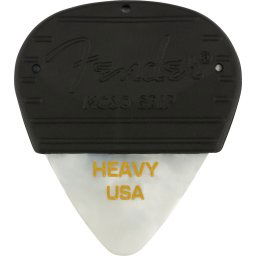 Fender Mojo Grip Celluloid Picks - 3 Pack White Moto
