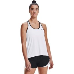 Under Armour Maiou pentru femei Knockout Tank White L