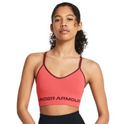 Under Armour Sutien sport Seamless Low Long Bra Pink L