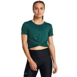 Under Armour Tricou pentru femei Motion Crossover Crop SS Blue XS
