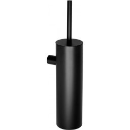 ROUND - Perie Toaletă, Montare pe Perete Finisaj: Negru ADR_N721