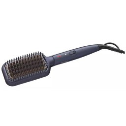 Perie Perie incalzita pentru indreptare Philips BHH885/00, ingrijire cu ioni, tehnologie ThermoProtect, 3 setari temperatura, infuzie cu ulei de argan