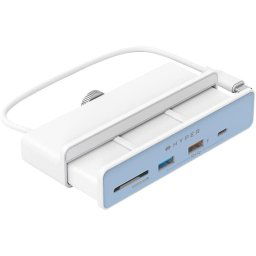 Hyper HyperDrive 6-in-1 USB-C Hub for iMac, USB hub (white)
