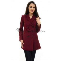 Trench Ella Collection Feminine Experience Burgundy
