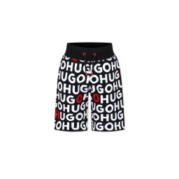 HUGO K Pentru copii Șort G00035 A m99 black/red