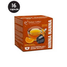 16 Capsule Italian Coffee Ceai Ninna Nanna - Compatibile Dolce Gusto