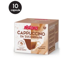 10 Capsule Ristora Cappuccino - Compatibile Dolce Gusto