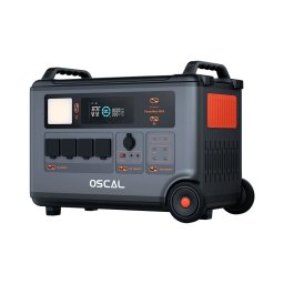 Statie de incarcare electrica portabila Rugged Blackview Oscal PowerMax 3600, Control prin aplicatie (WiFi+ Bluetooth), Capacitate 3.6 - 57.6 kWh (pana la15 baterii modulare), Lanterna, LCD, 44.4kg