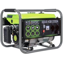 KSB 2200A Generator de curent monofazat Konner & Sohnen , putere max 2,2 kVA ,pornire la sfoara , rezervor 12 L, AVR
