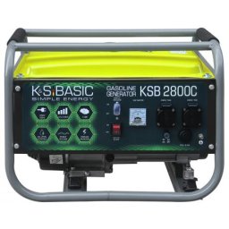 KSB 2800C Generator de curent monofazat Konner & Sohnen ,putere 2,8 kVA , pornire la sfoara , AVR , rezervor combustibil 12 L
