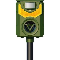 Aparat cu ultrasunete pentru alungarea pasarilor si animalelor Flame Guard Animal Repeller anti caini,pisici,porumbei,ciori,grauri,veverite,jderi,dihori,mistreti, Frecventa: 13.5 – 45kHz